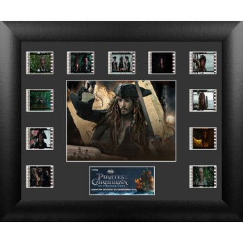 Pirates of the Caribbean On Stranger Tides Framed Film Cell Captain